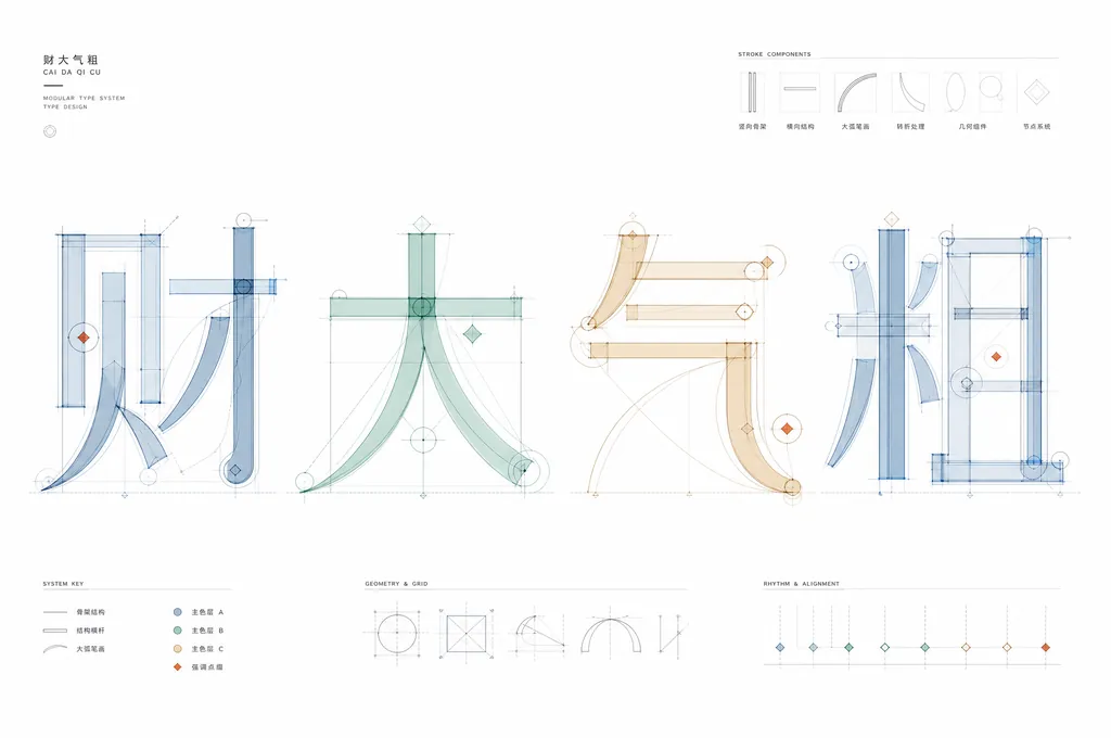 #111 秩序切割实验字体