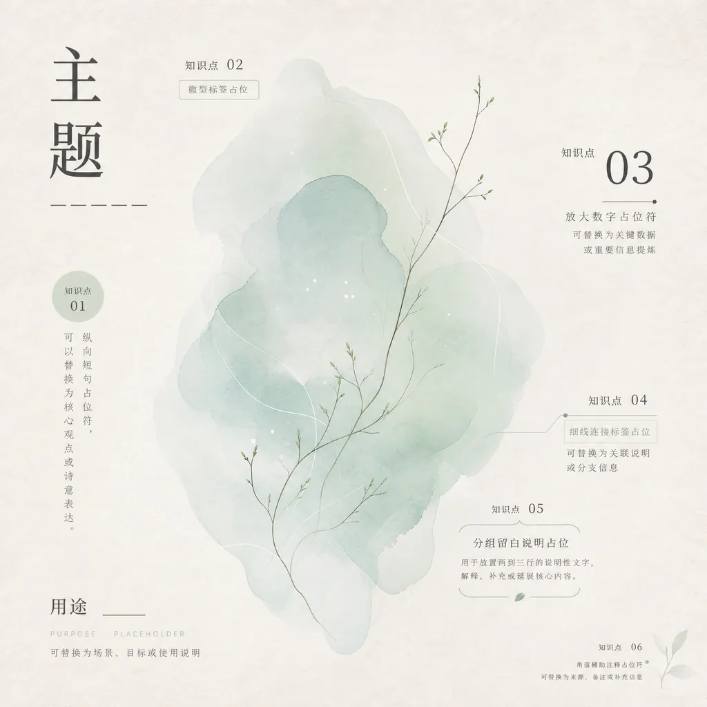 #62 东方留白感·万能知识图鉴汤底
