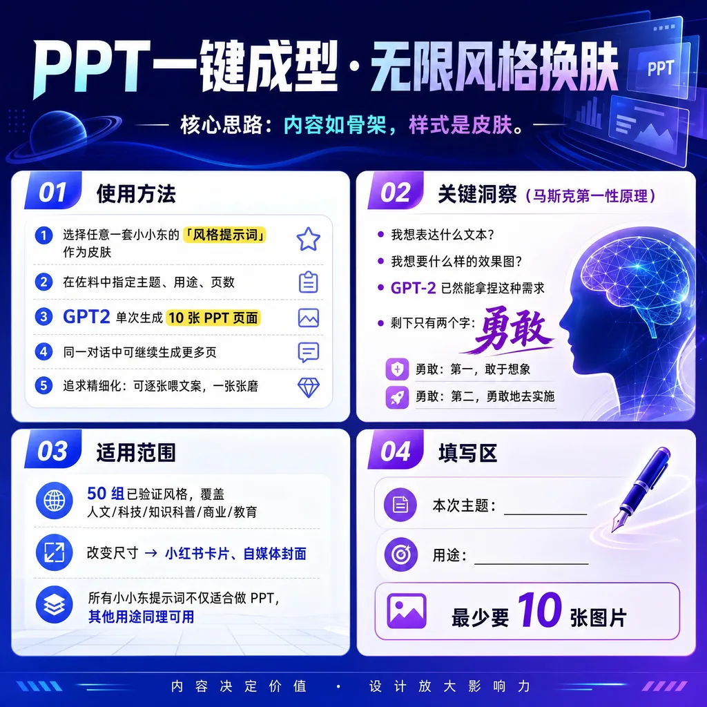 #65 PPT一键成型·无限风格换肤