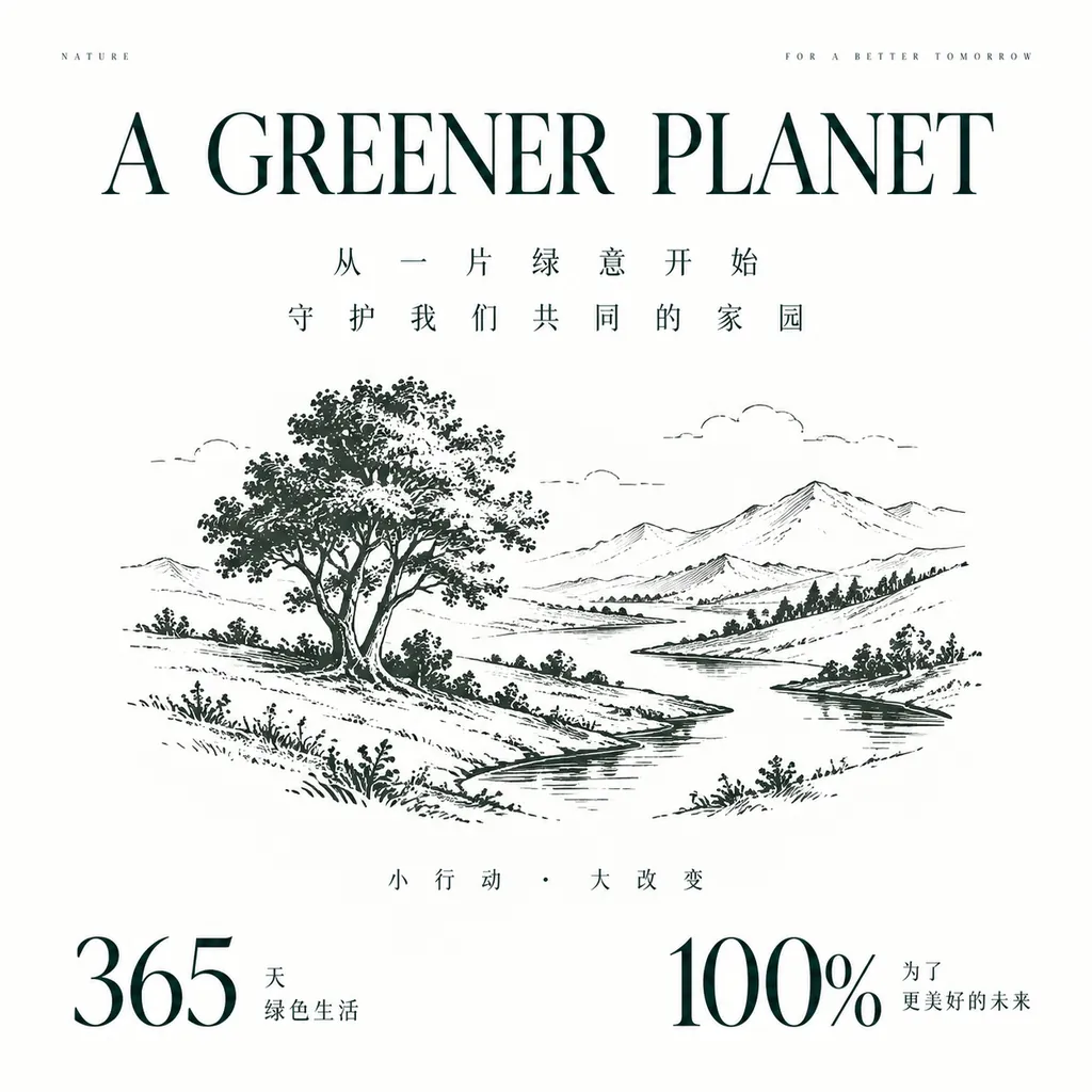 #188 纸面信息设计·纪念碑式宣告·英文长提示词